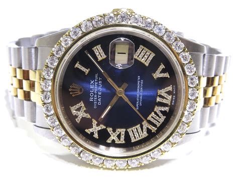 mens rolex watches with diamonds|rolex diamond bezel price.